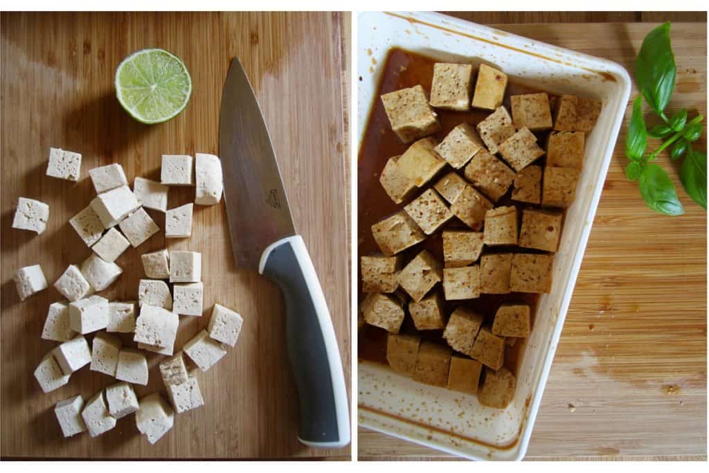 Asian Baked Garlic Tofu - easy, versatile and mess free! | veganchickpea.com