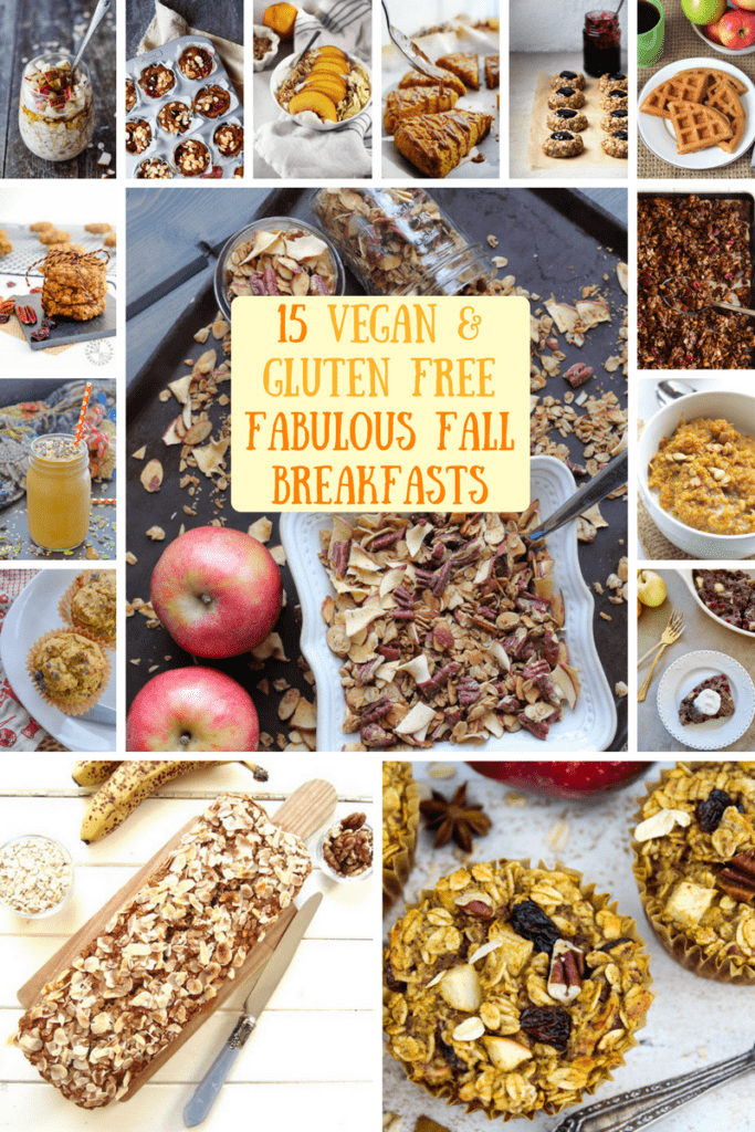 Recipe Roundup: 15 Vegan & Gluten Free Fabulous Fall Breakfasts