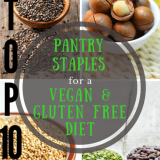 Top 10 Pantry Staples for a Vegan & Gluten Free Diet - breaking down items with protein makeup and recipe examples! | veganchickpea.com