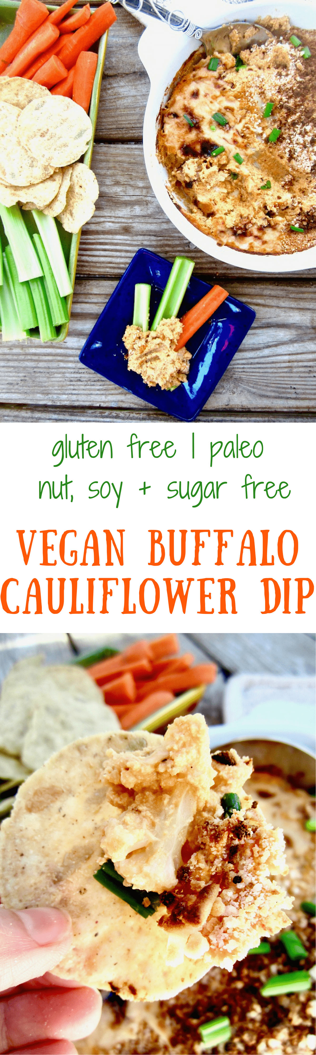 Vegan Buffalo Cauliflower Dip Vegan Chickpea