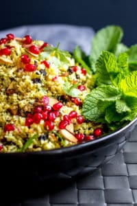 Jeweled Persian Cauliflower & Pomegranate Salad