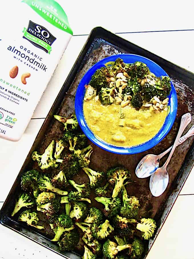 This easy, Vegan Cream of Broccoli Soup with Zucchini is a nourishing, clean eating recipe that is so delicious and simple, you'll come back to it again and again! Plus: save on your next grocery bill with the Cash Back Rebate App, Ibotta!  