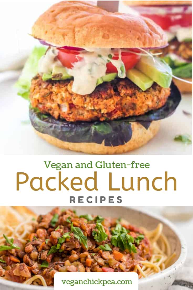 Vegan and Gluten-free Packed Lunch Recipes | Vegan Chickpea