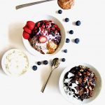 Truly The Best Sugar Free Berry Chia Porridge recipe - satisfyingly thick (no milk needed!), perfectly sweet with no added sugars, high protein & ready in just 15 minutes! Enjoy it warm or cold with your choice of toppings. [Vegan, Gluten Free, Paleo, Grain Free] | veganchickpea.com