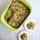 This healthy Spinach & Artichoke Quinoa Casserole recipe (gluten free) unites the classic combo of Spinach & Artichoke Dip with an American family favorite - the hearty casserole! Using organic truRoots quinoa, this recipe makeover is filled with plant based protein and delivers a vegan meal that the whole family will enjoy out of the oven or for leftovers the next day. | veganchickpea.com