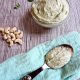 Quick & Easy Vegan Cashew Basil Cheese recipe - perfect substitute for ricotta with many applications! Ready in 10 minutes. {gluten free, paleo, soy free} | www.veganchickpea.com